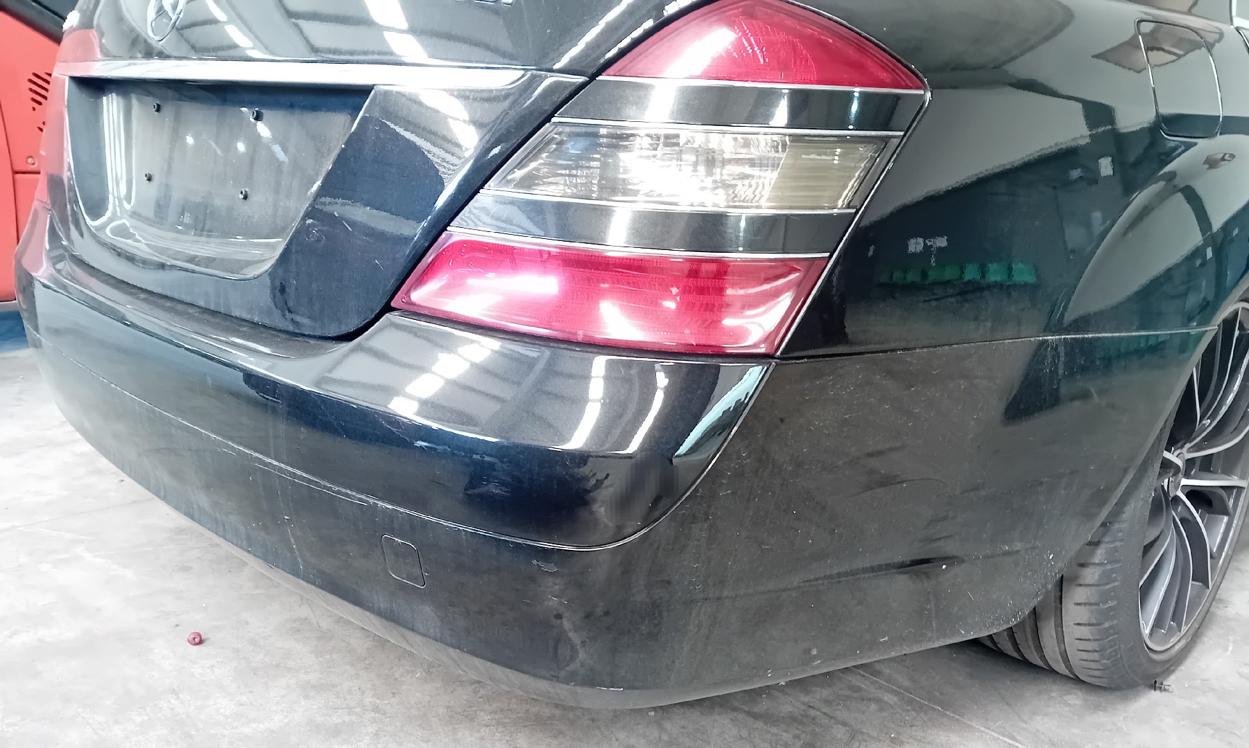 Pára-choques trás MERCEDES-BENZ Classe S (W221) Imagem-2