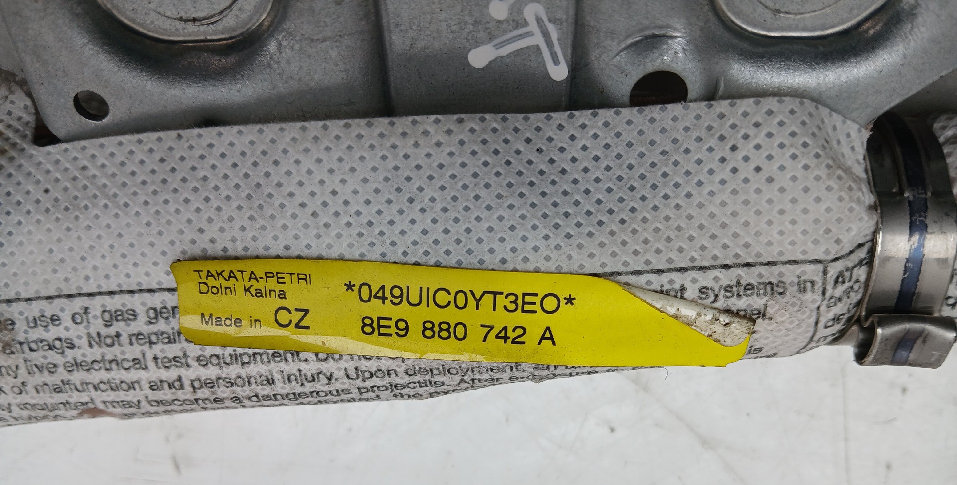 Right Curtain Airbag AUDI A4 Avant (8ED, B7) Imagem-3