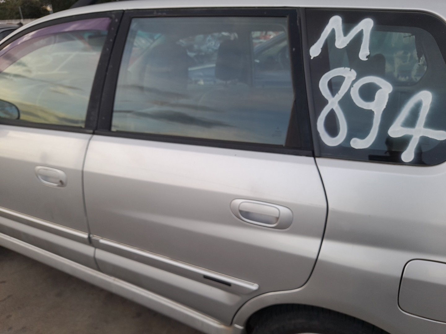 Left rear door