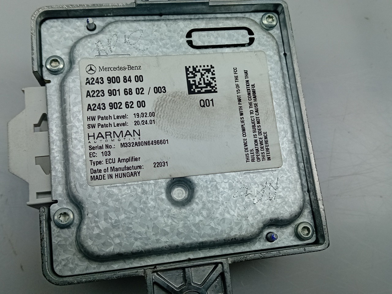 Generic Unit Module MERCEDES-BENZ GLE (V167) Imagem-3