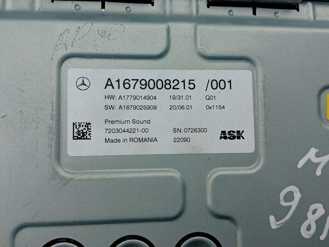 Autoradio MERCEDES-BENZ GLE (V167) Imagem-3