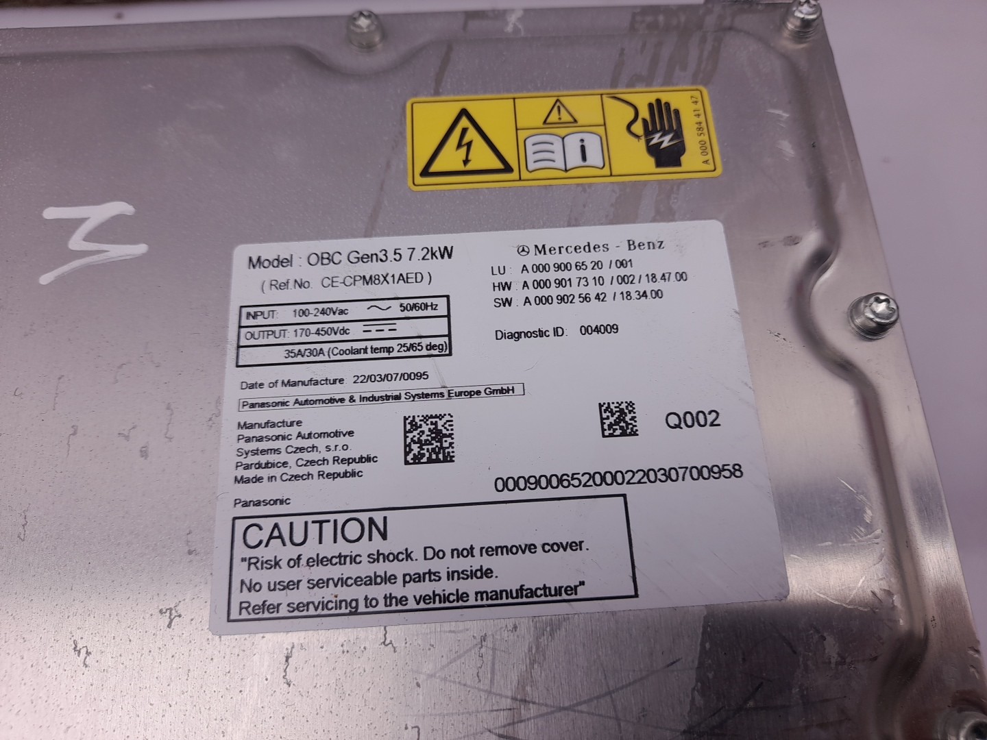Batterie MERCEDES-BENZ GLE (V167) Imagem-5