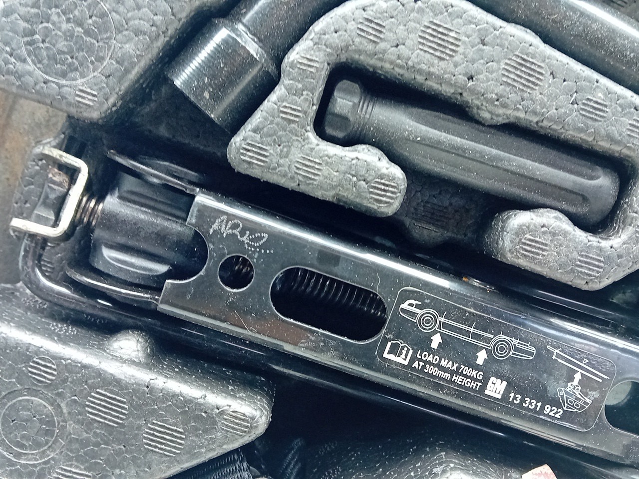 Kit de roue de secours OPEL Adam (M13) Imagem-2