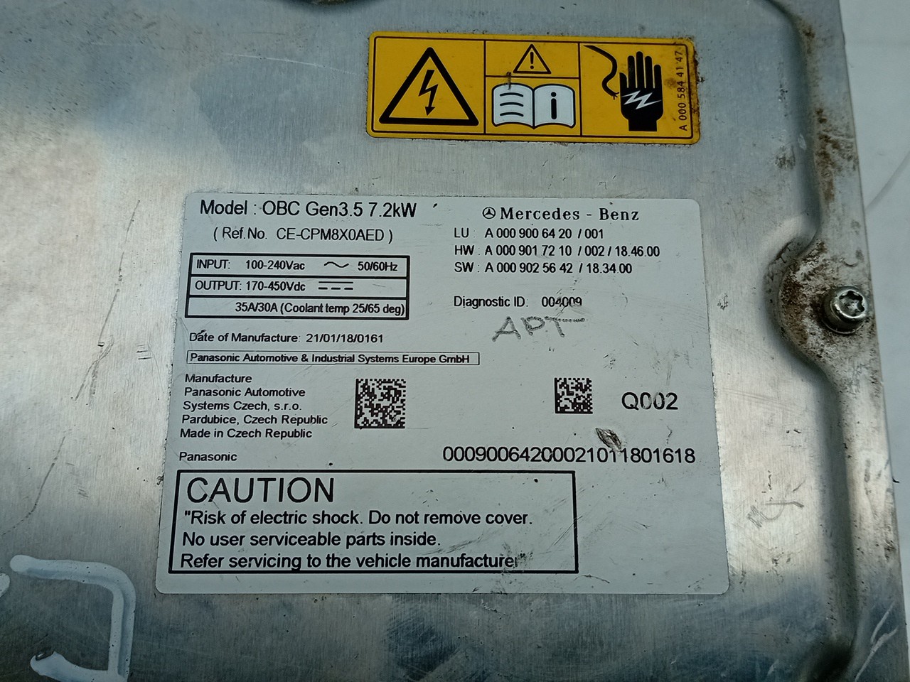 Batterie MERCEDES-BENZ GLC (X253) Imagem-4