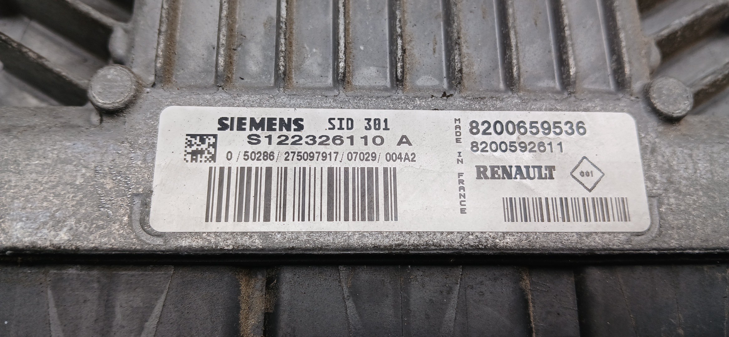 Calculateur /  Unité de contrôle moteur RENAULT Megane II Break (KM0/1_) Imagem-3