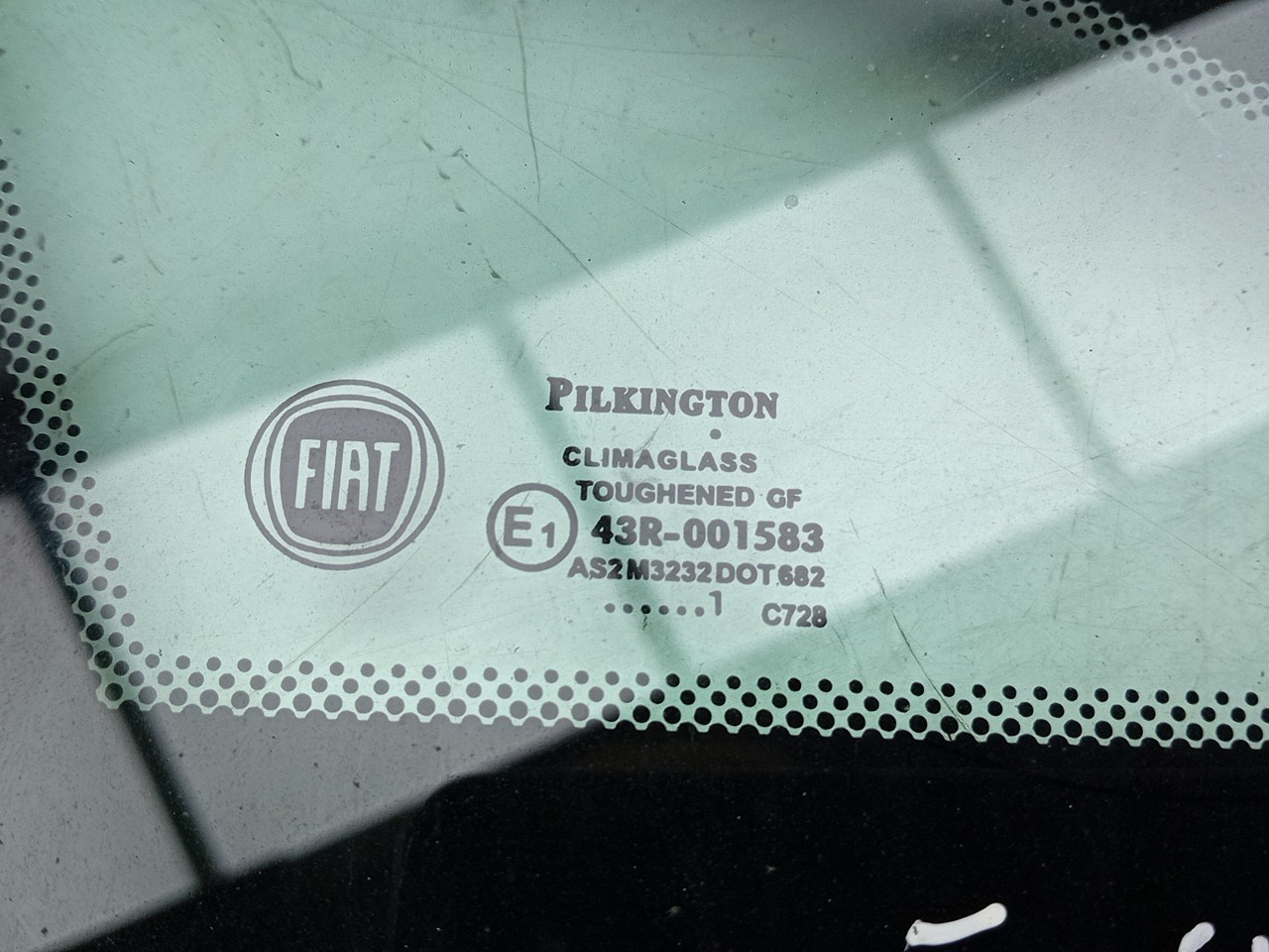 Vetro triangolare porta anteriore destro FIAT Punto Evo (199_) Imagem-2