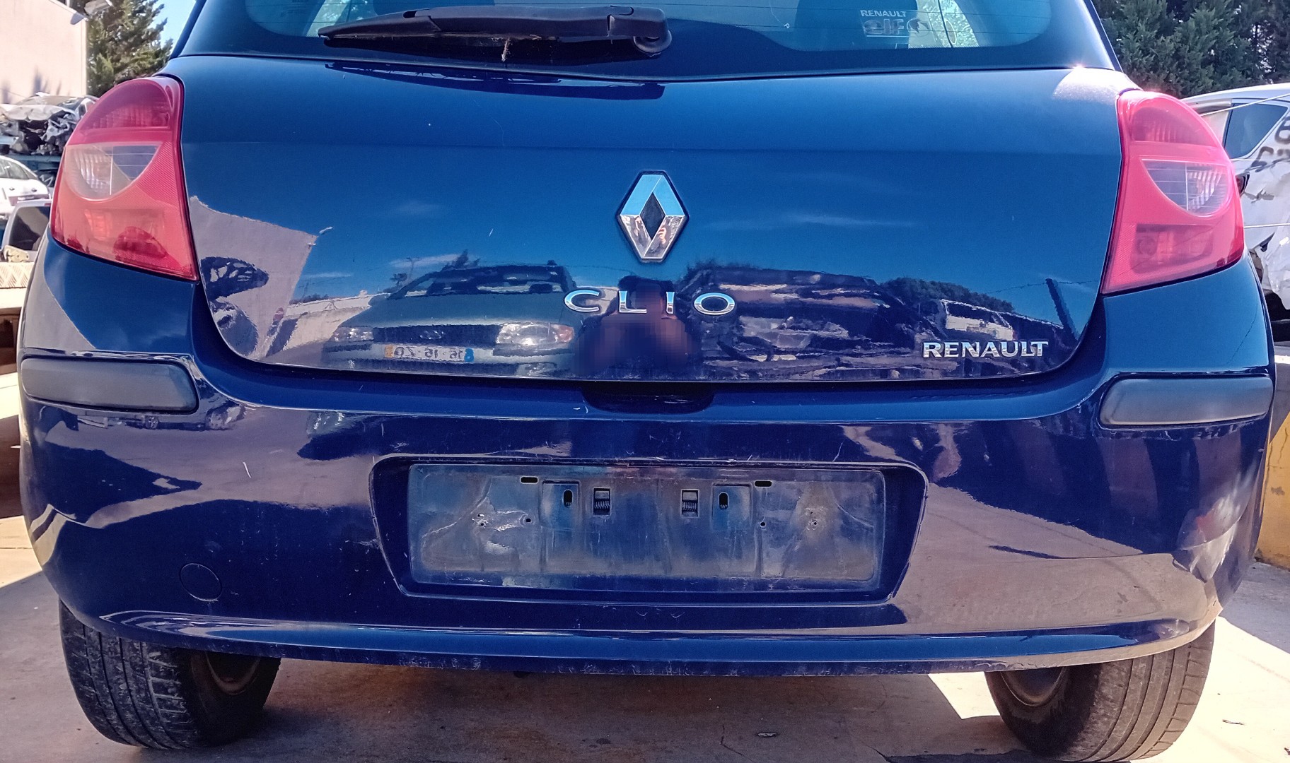 Paraurti posteriore RENAULT Clio III (BR0/1, CR0/1) Imagem-1