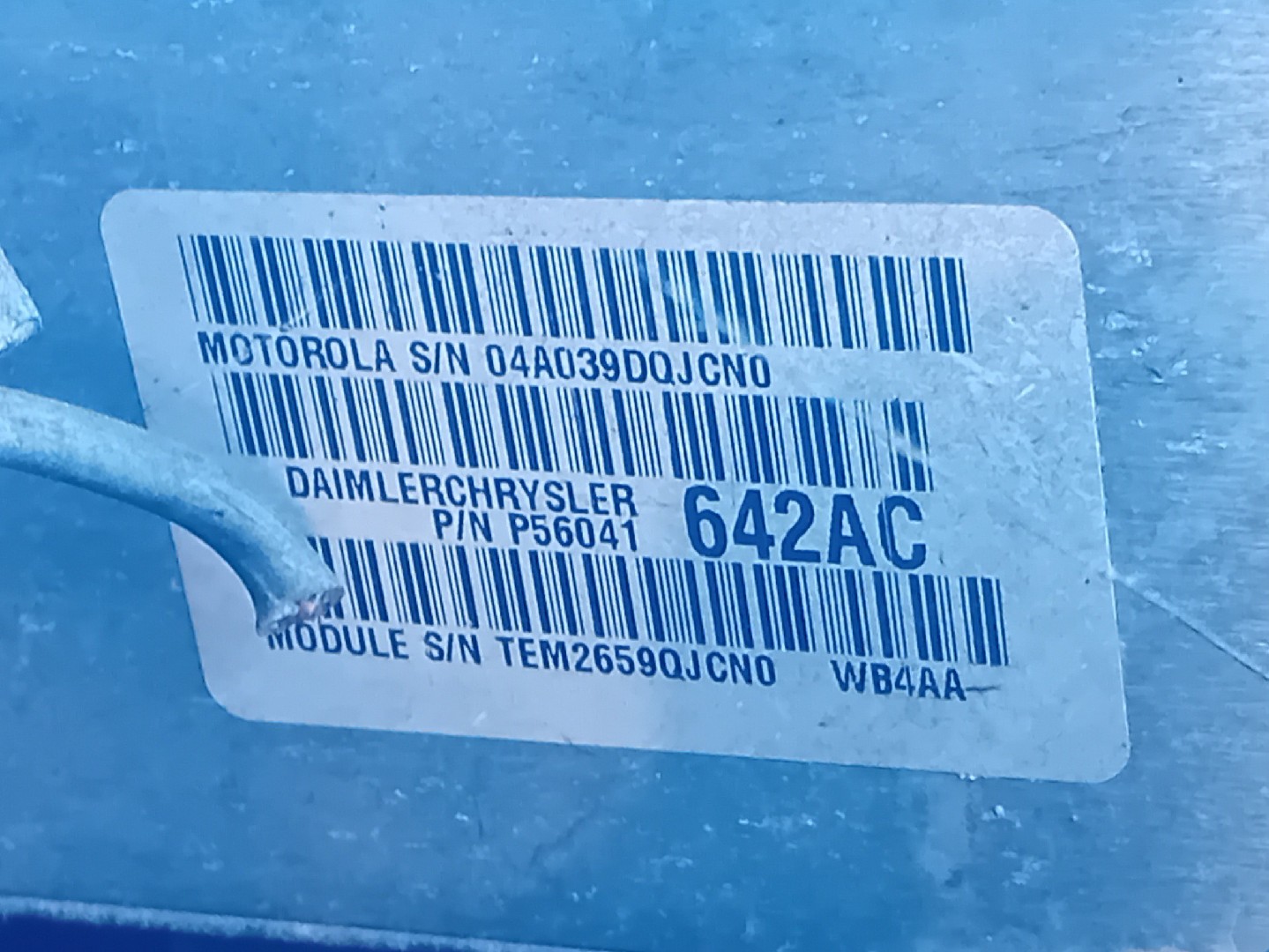 Centralina motor / ECU JEEP Grand Cherokee II (WJ, WG) Imagem-1