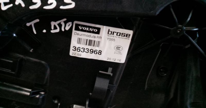 Elevalunas trasero derecho VOLVO V40 Hatchback Imagem-2