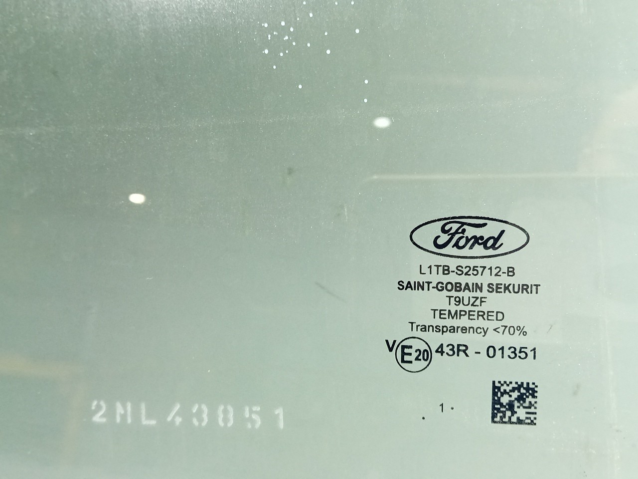 Vidrio puerta Trasero Derecho FORD Puma (J2K, CF7) Imagem-1