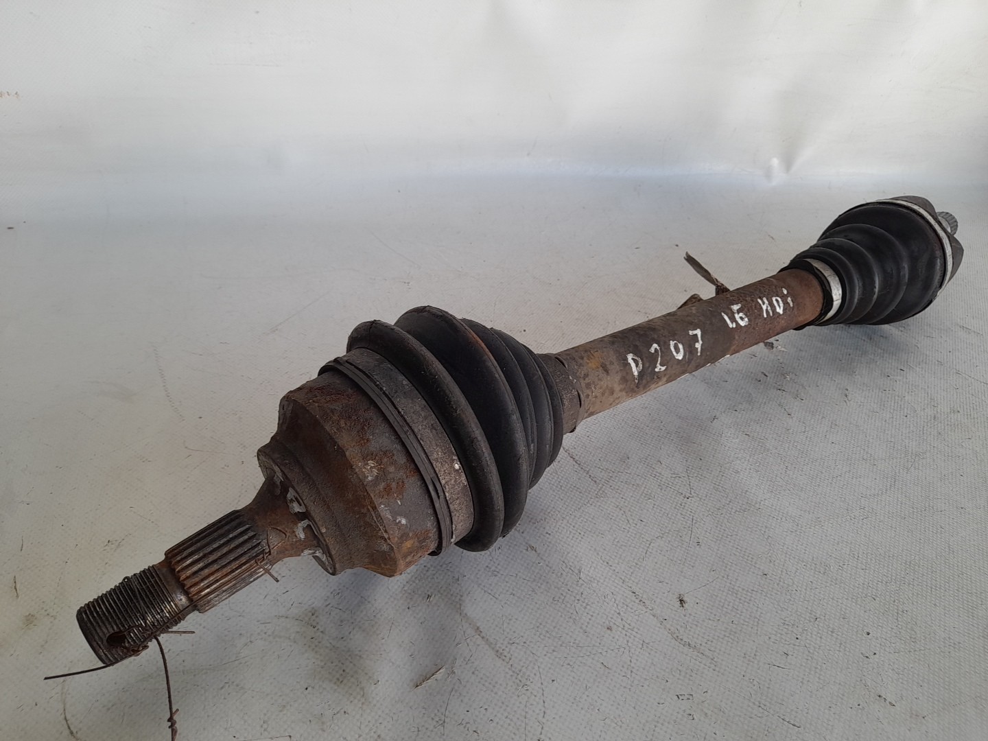 Transmission avant gauche