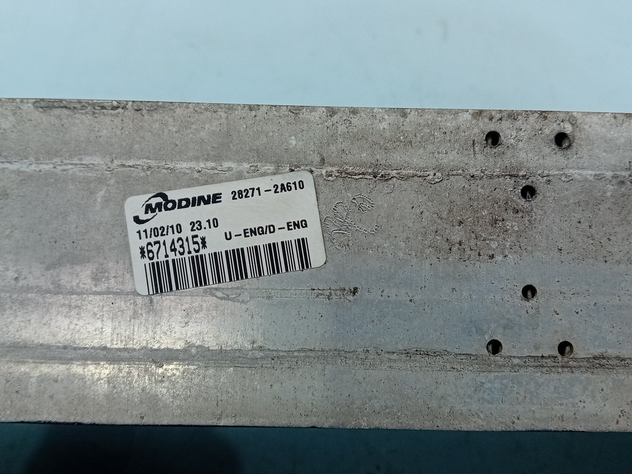 Radiateur d'intercooler HYUNDAI i30 (FD) Imagem-2