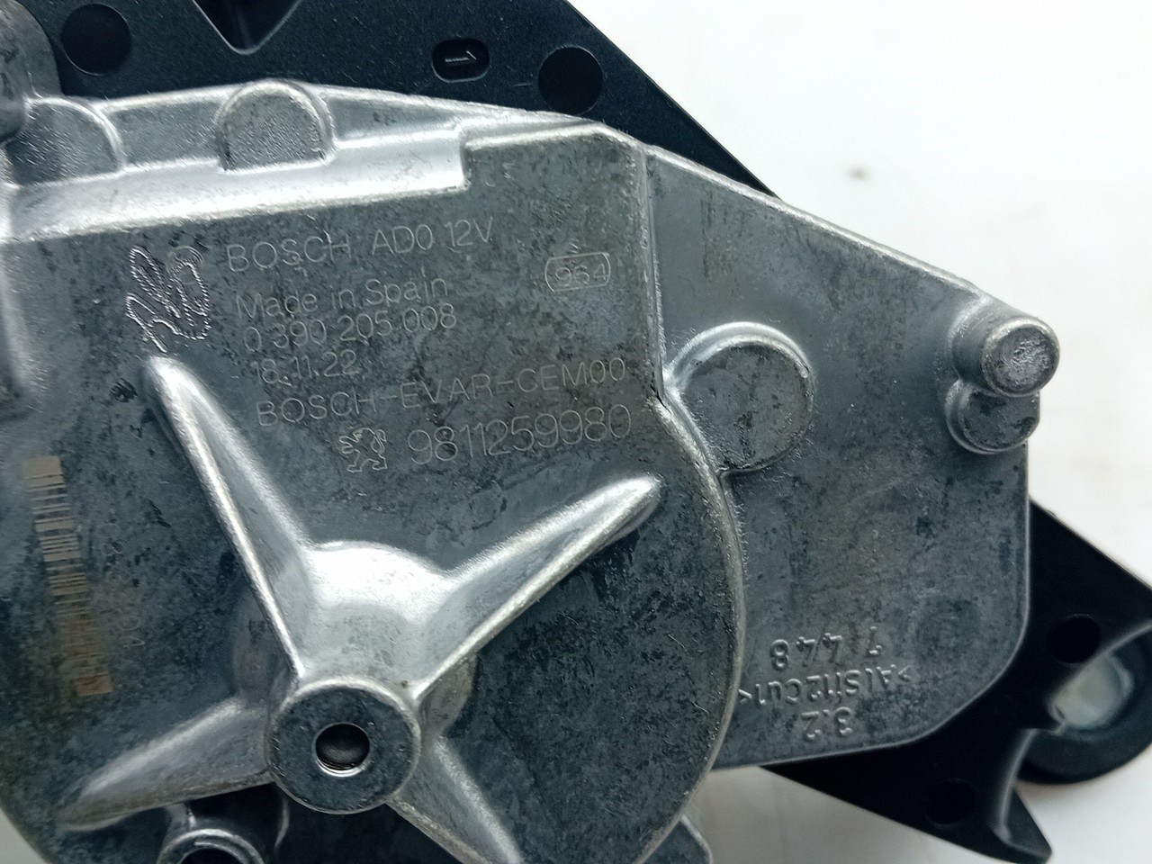 Rear Wiper Motor CITROËN C3 III (SX) Imagem-3