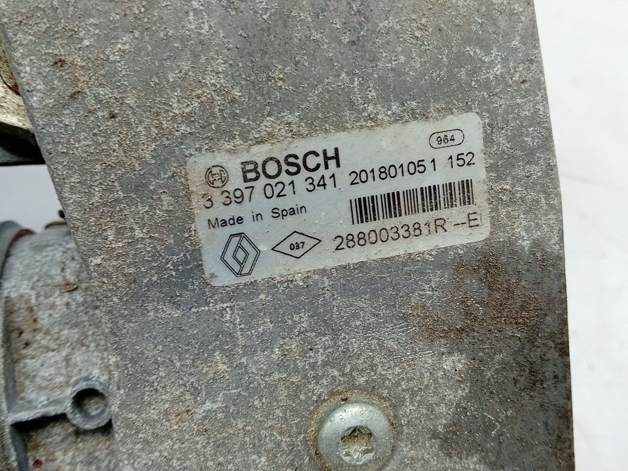 Front Wiper Motor RENAULT Zoe (BFM_) Imagem-3