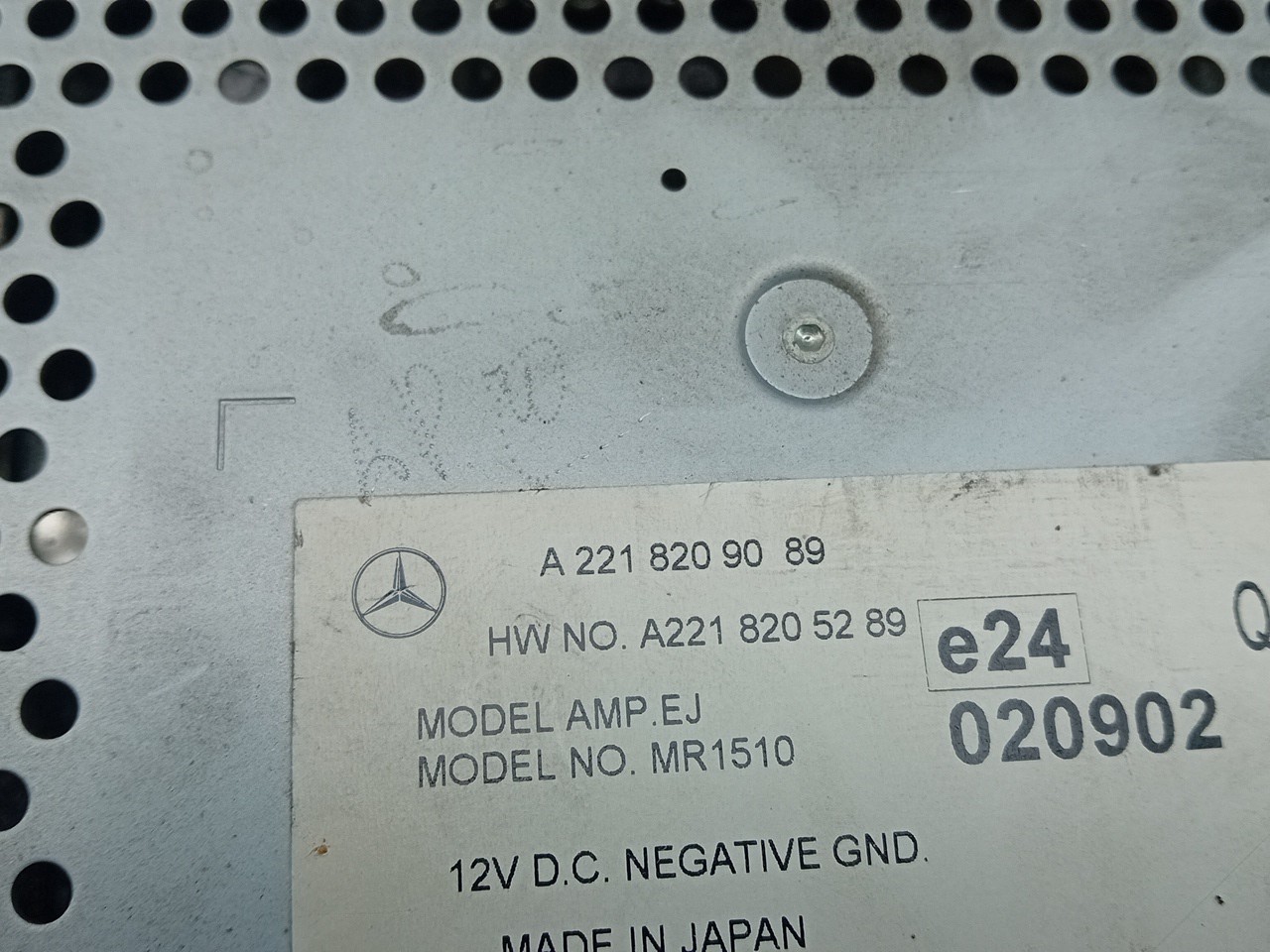 Car radio MERCEDES-BENZ Classe S (W221) Imagem-3