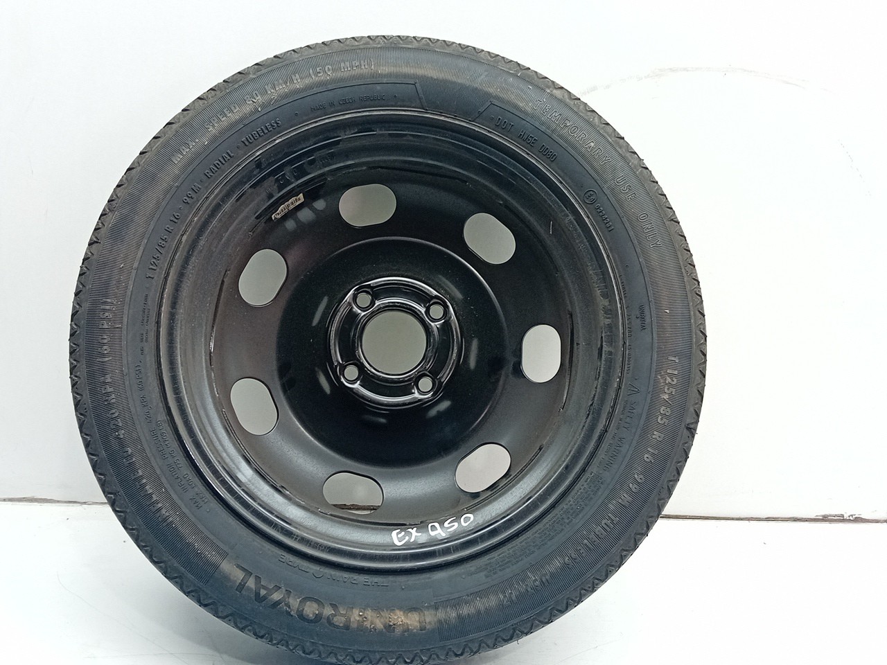 Kit de roda suplente CITROËN C3 III (SX) Imagem-2