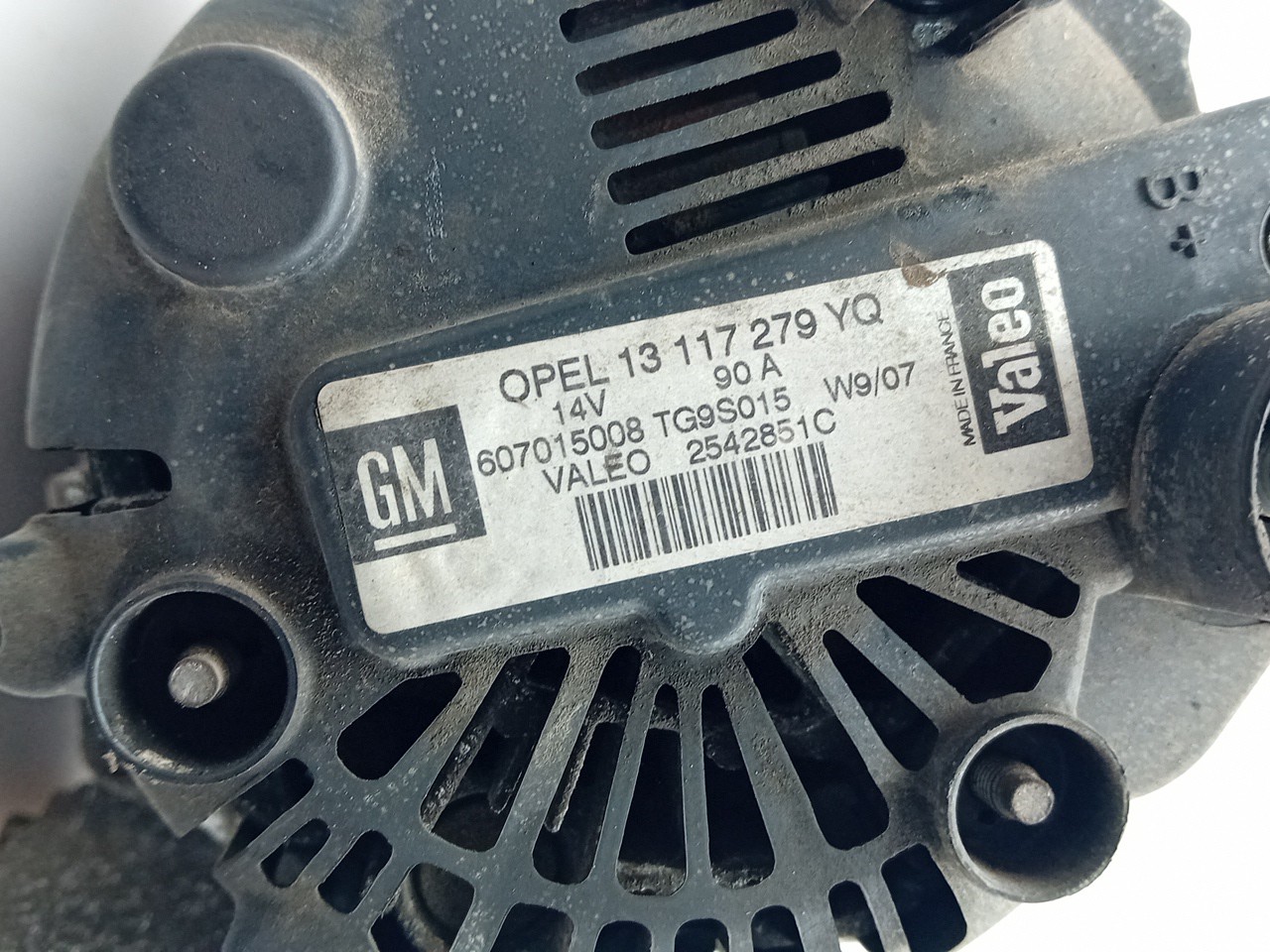 Alternador OPEL Astra H Caravan (L35) Imagem-3