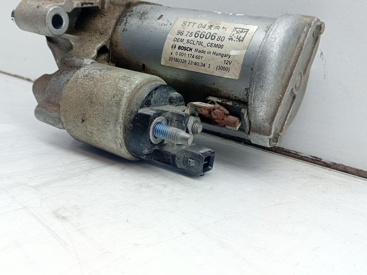 Starter Motor PEUGEOT 308 SW II Van (LC_) Imagem-1