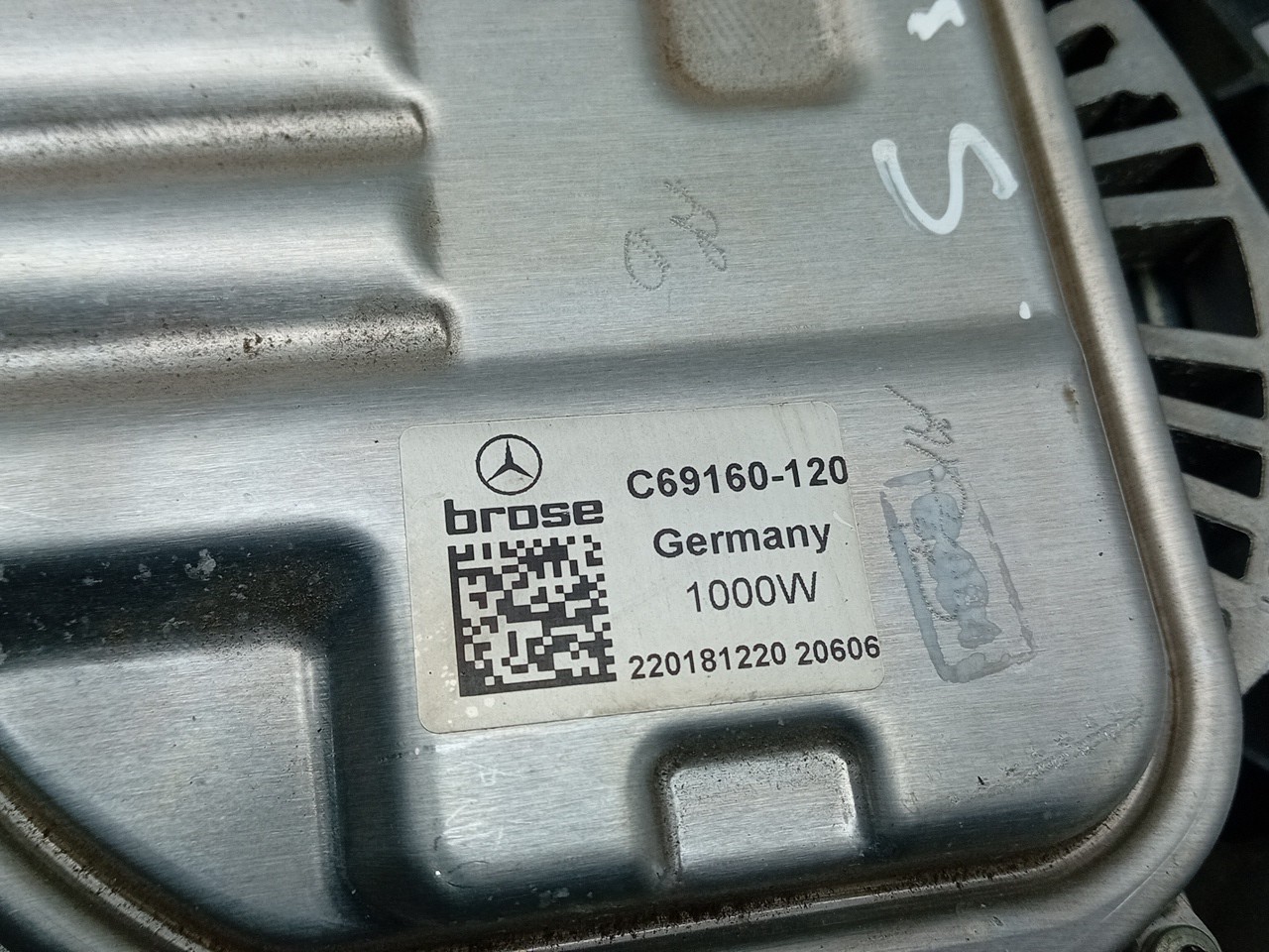 Ventilateur radiateur MERCEDES-BENZ Classe S (W222, V222, X222) Imagem-3