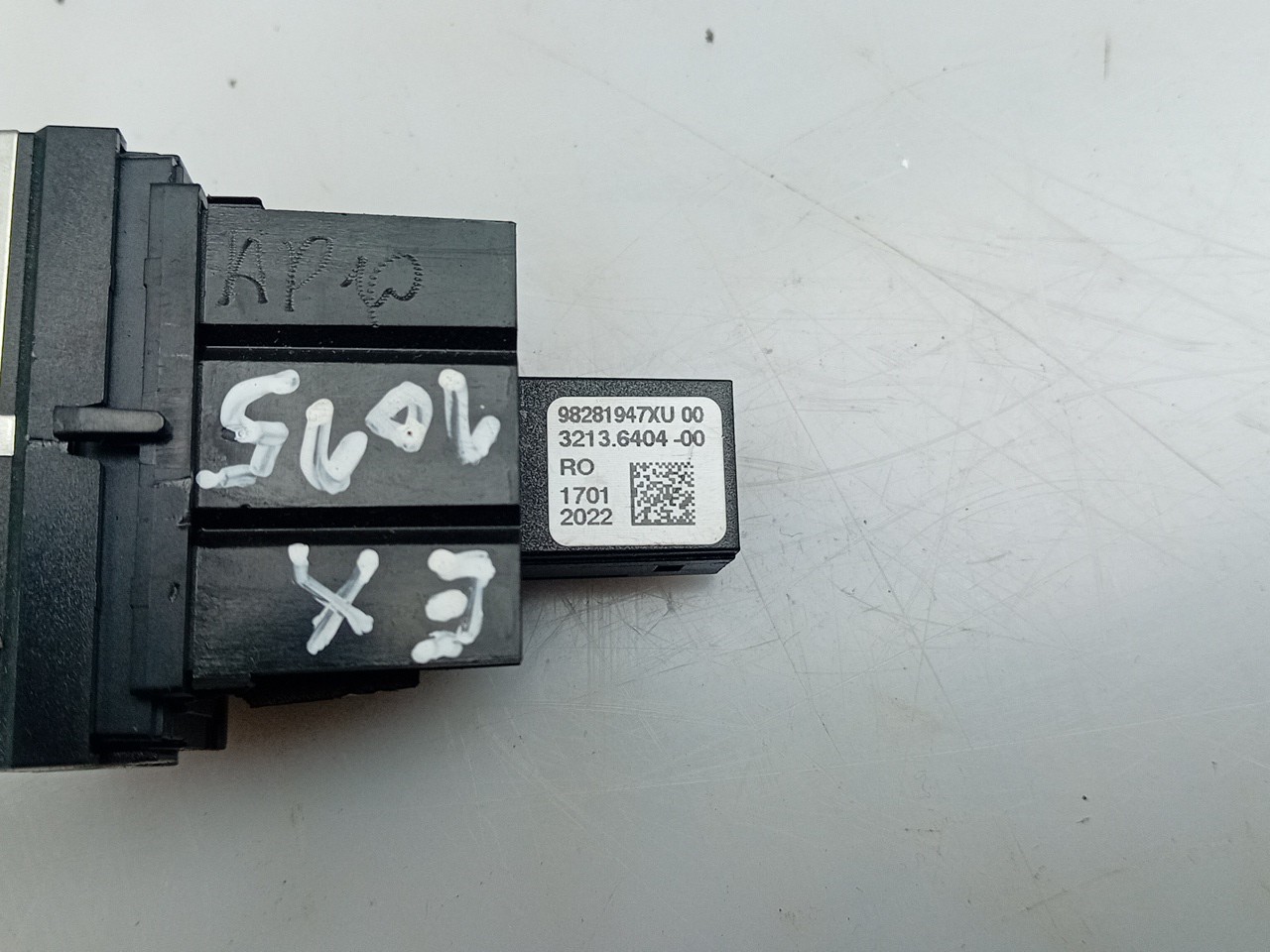 Botón / interruptor Start&Stop DS DS3 Crossback Imagem-3
