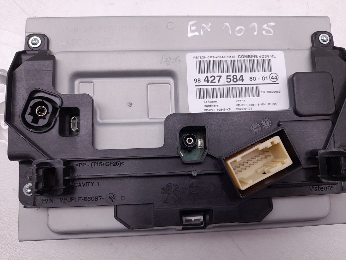 Quadro strumenti / Pannello strumenti DS DS3 Crossback Imagem-2