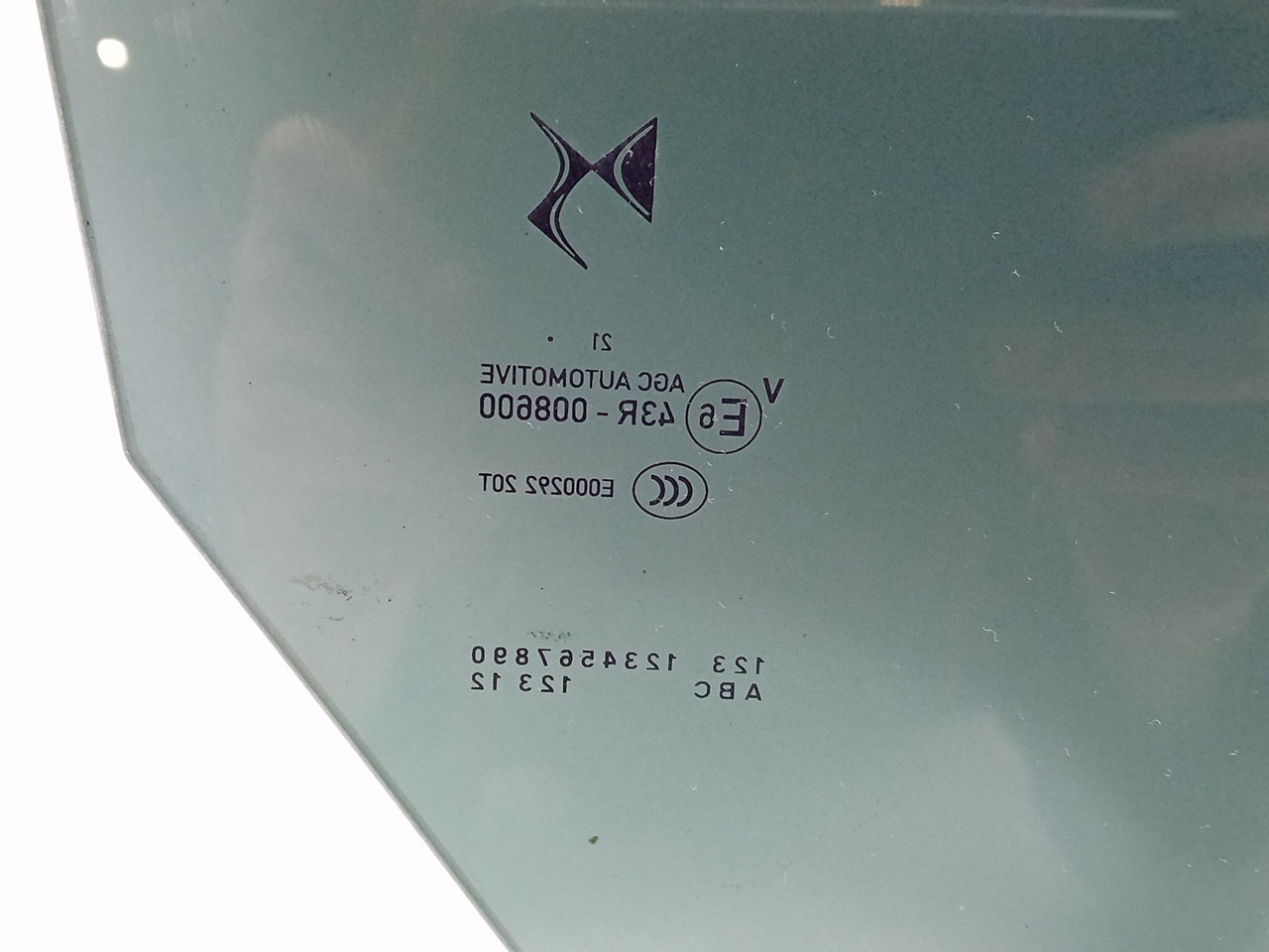 Vitre porte arrière gauche DS DS3 Crossback Imagem-1