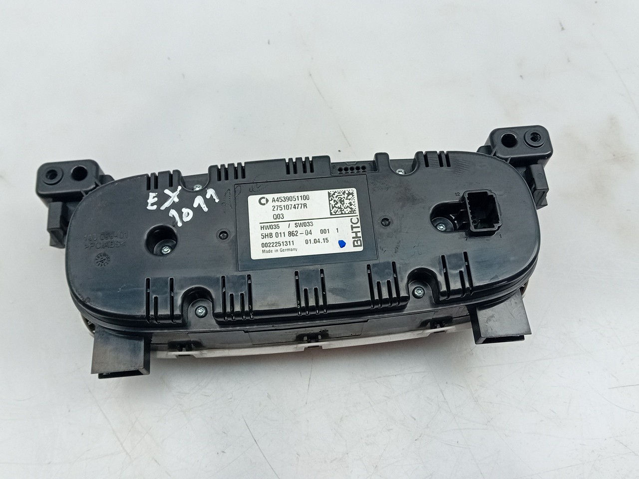 Botón / interruptor de aire acondicionado SMART ForTwo Coupé (453) Imagem-1