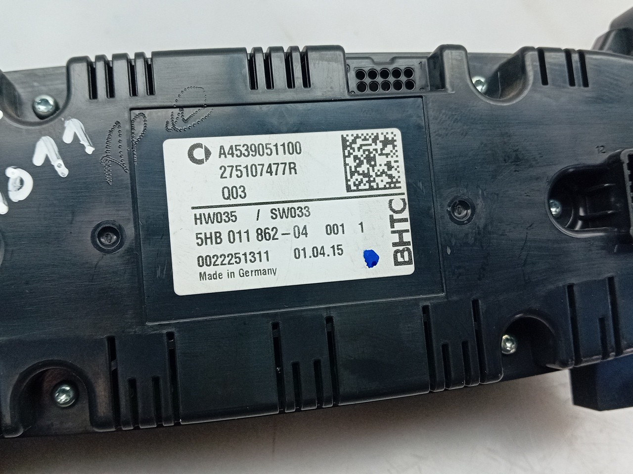 Botón / interruptor de aire acondicionado SMART ForTwo Coupé (453) Imagem-3