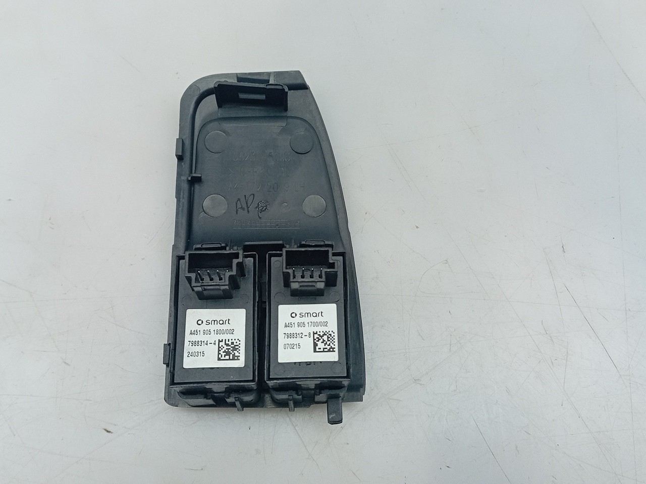 Commande / interrupteur lève-vitre Avant gauche SMART ForTwo Cabrio (451) Imagem-1