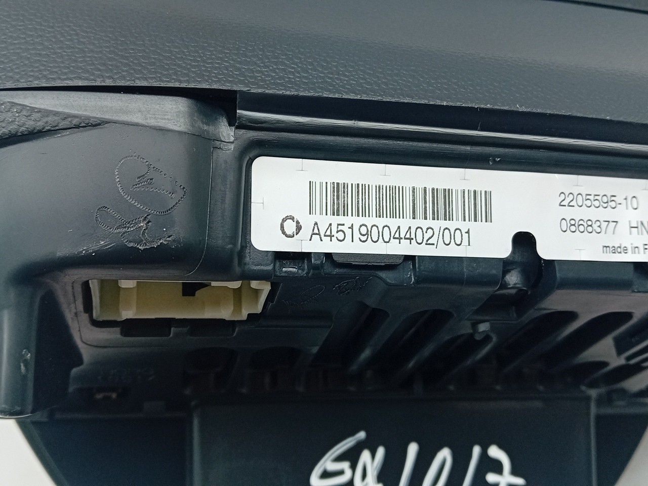 Quadro strumenti / Pannello strumenti SMART ForTwo Cabrio (451) Imagem-4