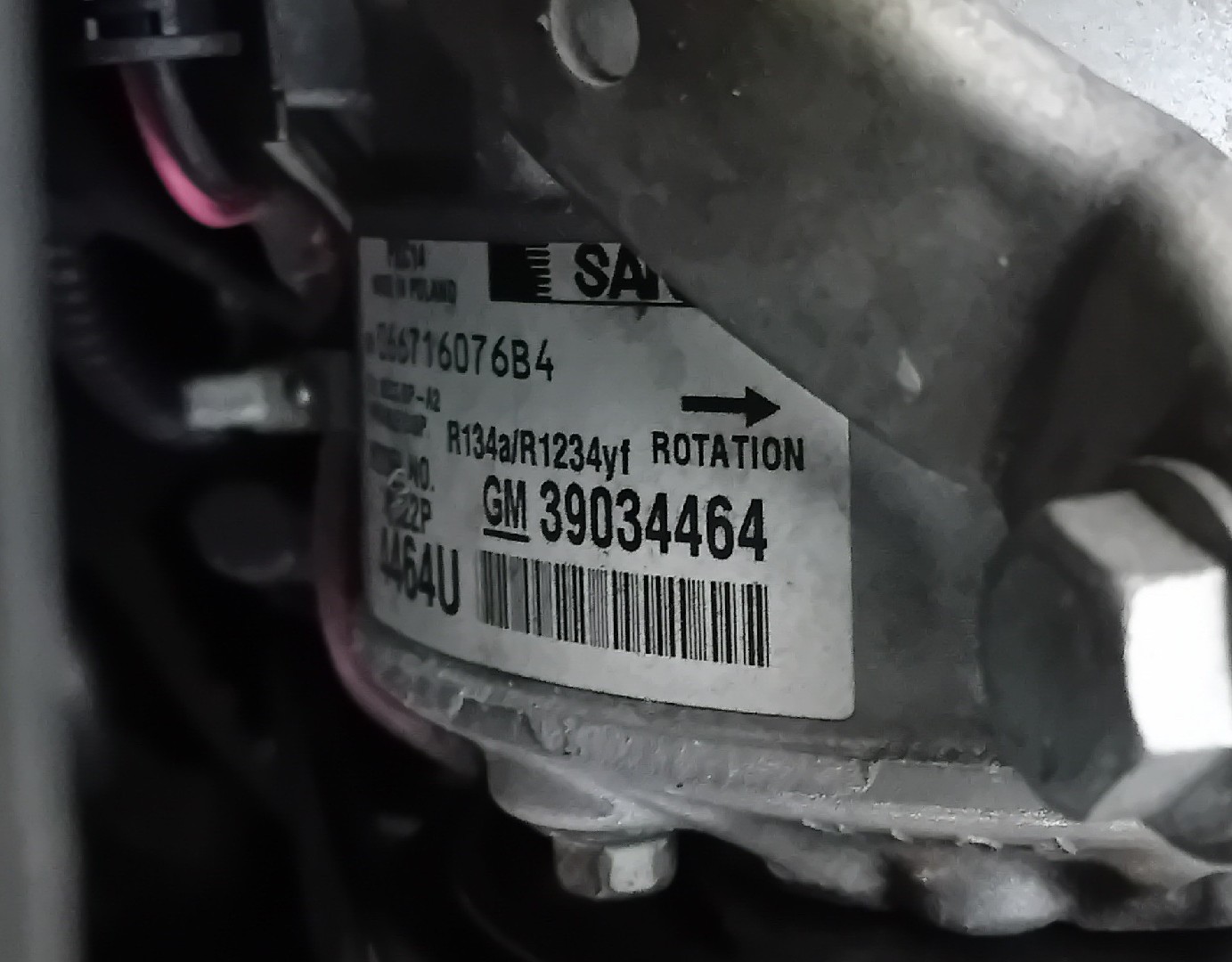 Compresor A/A OPEL Astra K Imagem-1