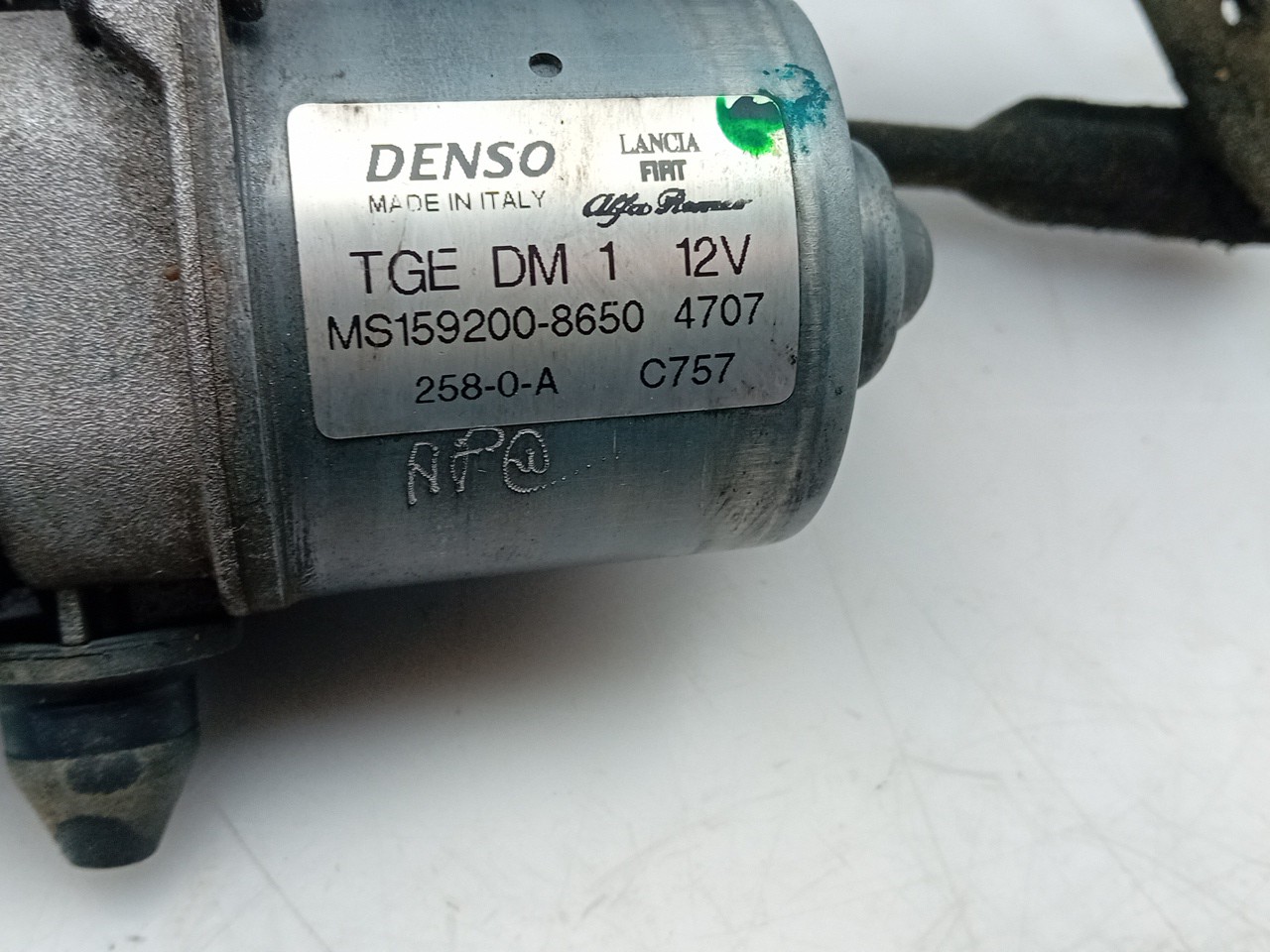 Motor limpa vidros frente FIAT 500 C (312_) Imagem-3