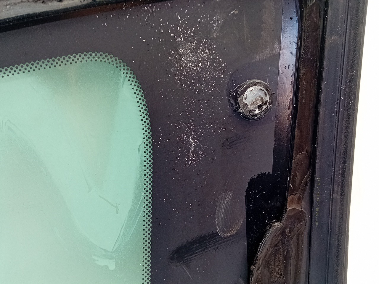 Left rear quarter glass FIAT 500 C (312_) Imagem-3