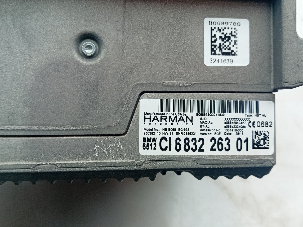 Radio / autorradio BMW X5 (F15, F85) Imagem-4