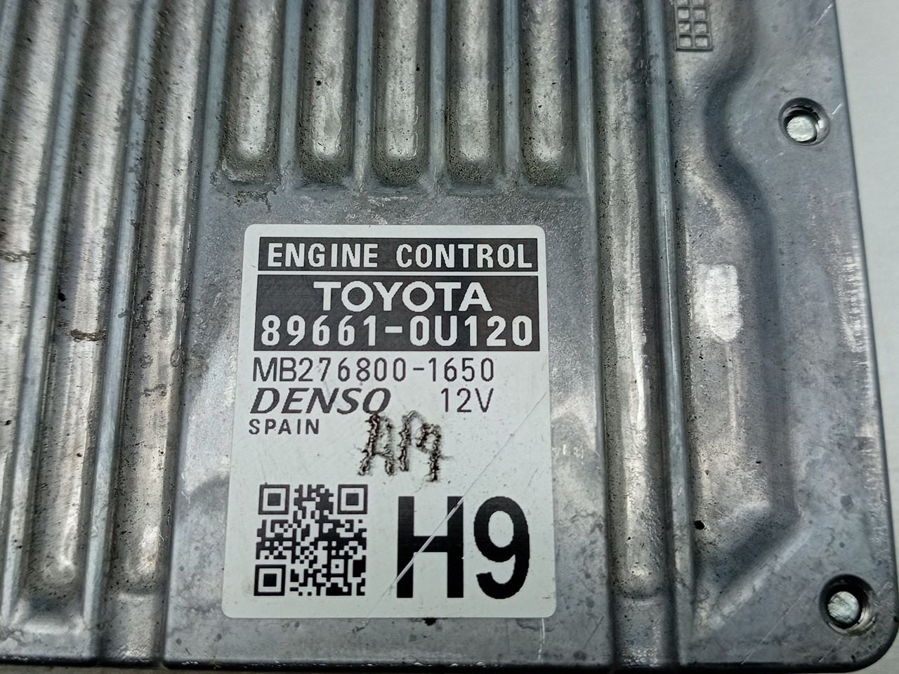 Centralita motor / ECU TOYOTA Yaris (_P13_) Imagem-3