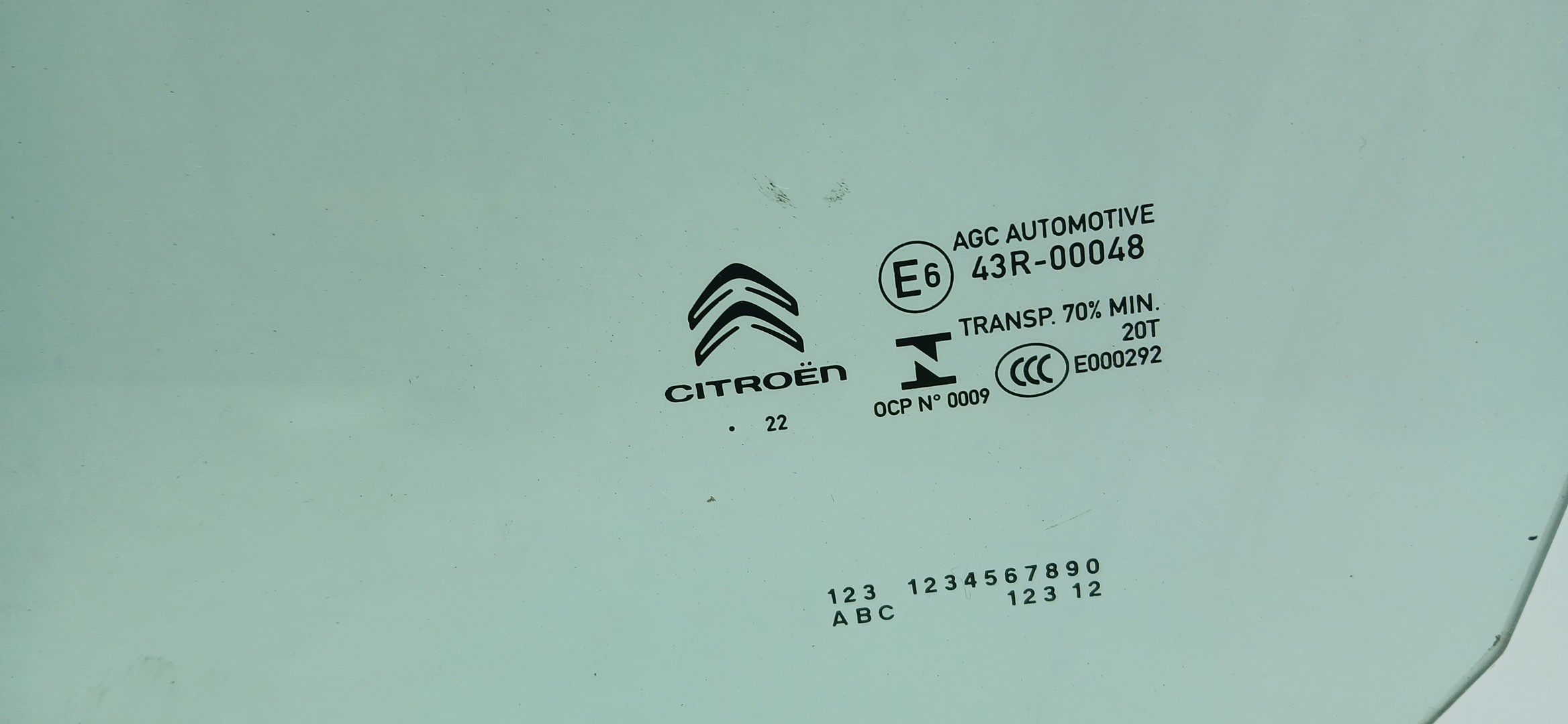 Vidro porta frente esquerda CITROËN C3 III (SX) Imagem-1
