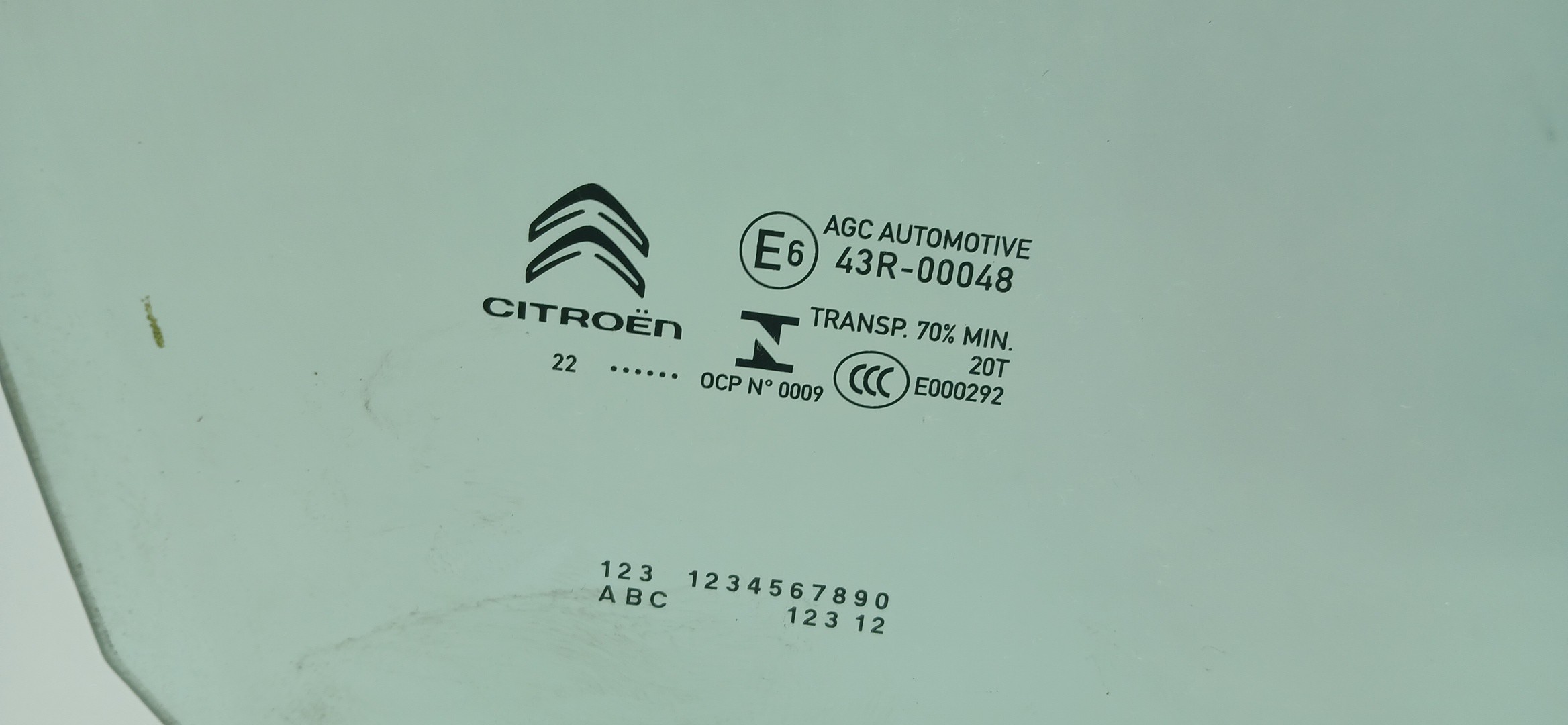 Vidro porta frente direita CITROËN C3 III (SX) Imagem-1