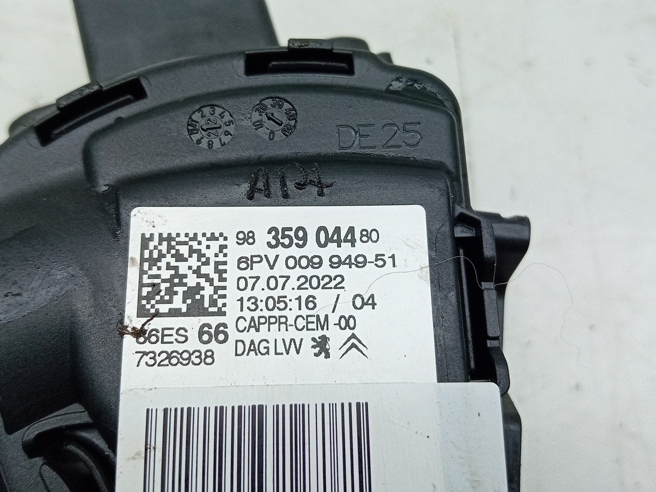 Pedal do acelerador CITROËN C3 III (SX) Imagem-3