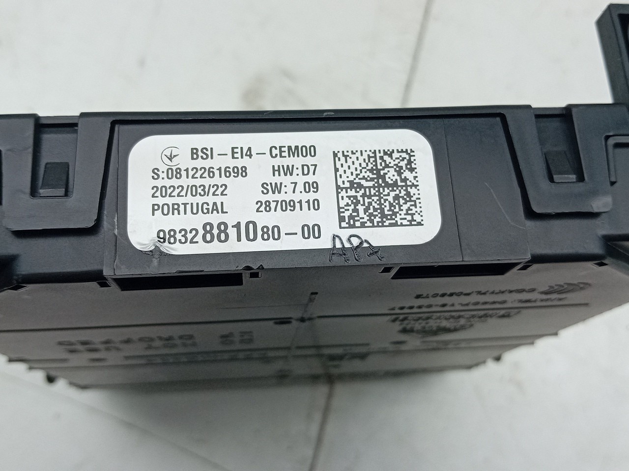 Fuse box / SAM / BSI CITROËN C4 III Imagem-2