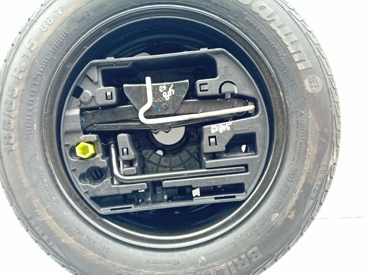 Kit de roda suplente PEUGEOT 2008 I (CU_) Imagem-1
