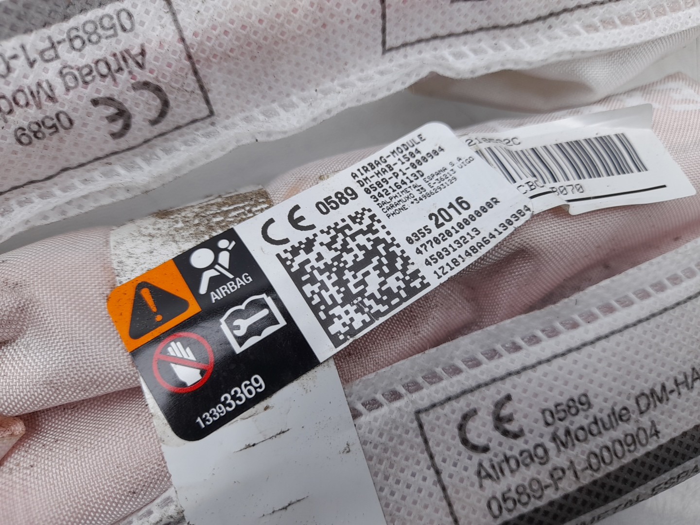 Airbag cortina direito CITROËN C3 Aircross II (2R_, 2C_) Imagem-2