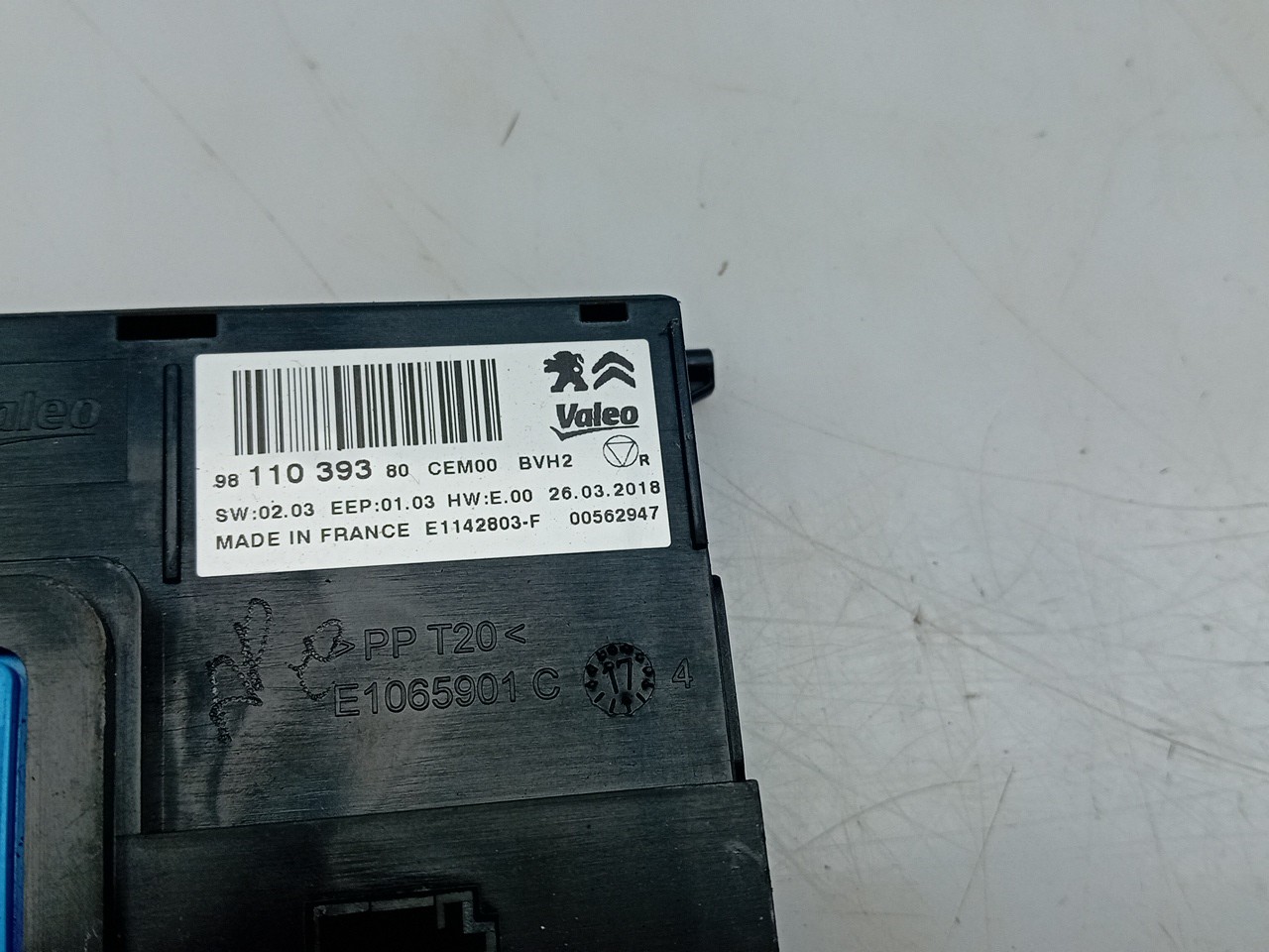 Module de confort PEUGEOT 308 SW II Van (LC_) Imagem-2