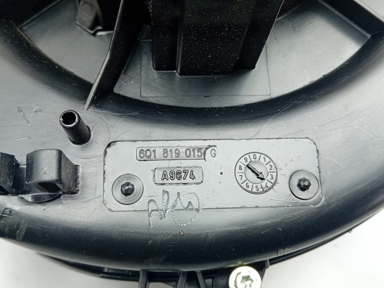 Motor da chauffage / sofagem SKODA Fabia II Hatchback (542, 5J) Imagem-3