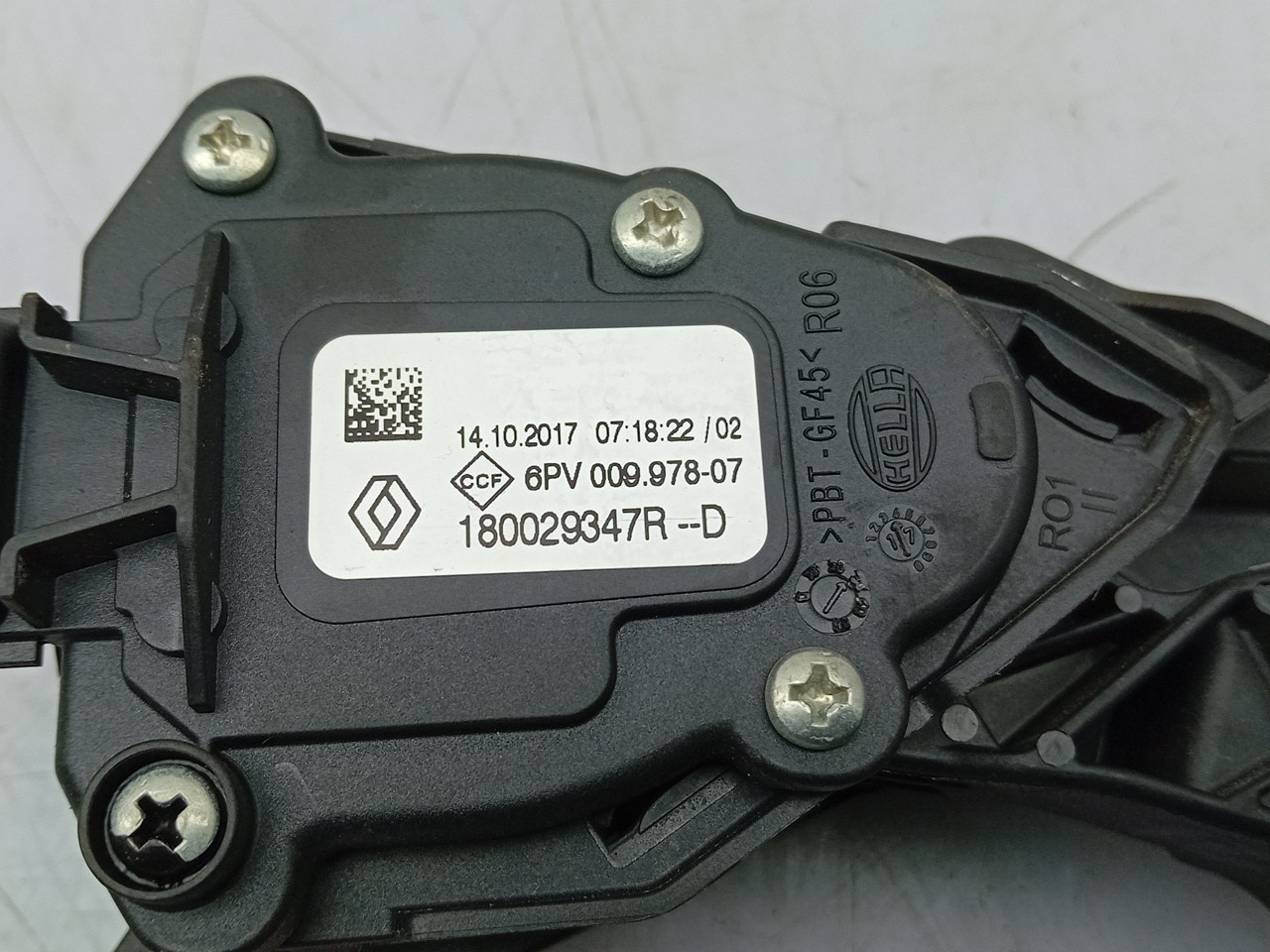 Pedal acelerador RENAULT Clio IV Grandtour (KH_) Imagem-3