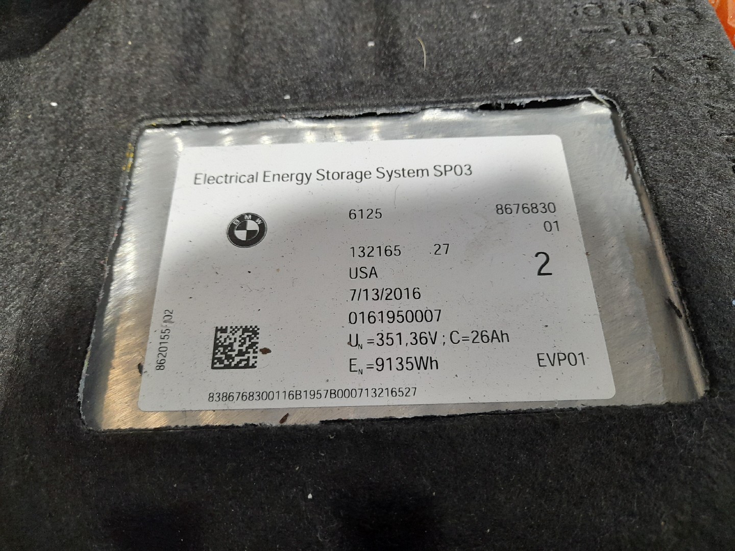 Battery BMW X5 (F15, F85) Imagem-4