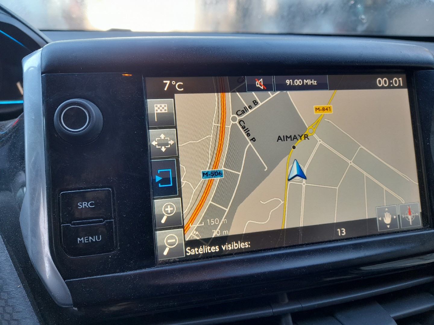 Display Monitor PEUGEOT 2008 I (CU_) Imagem-1