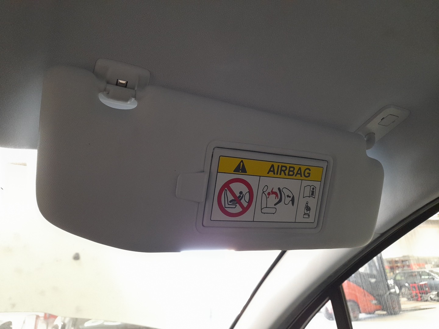 Right Sun Visor PEUGEOT 2008 I (CU_) Imagem-1