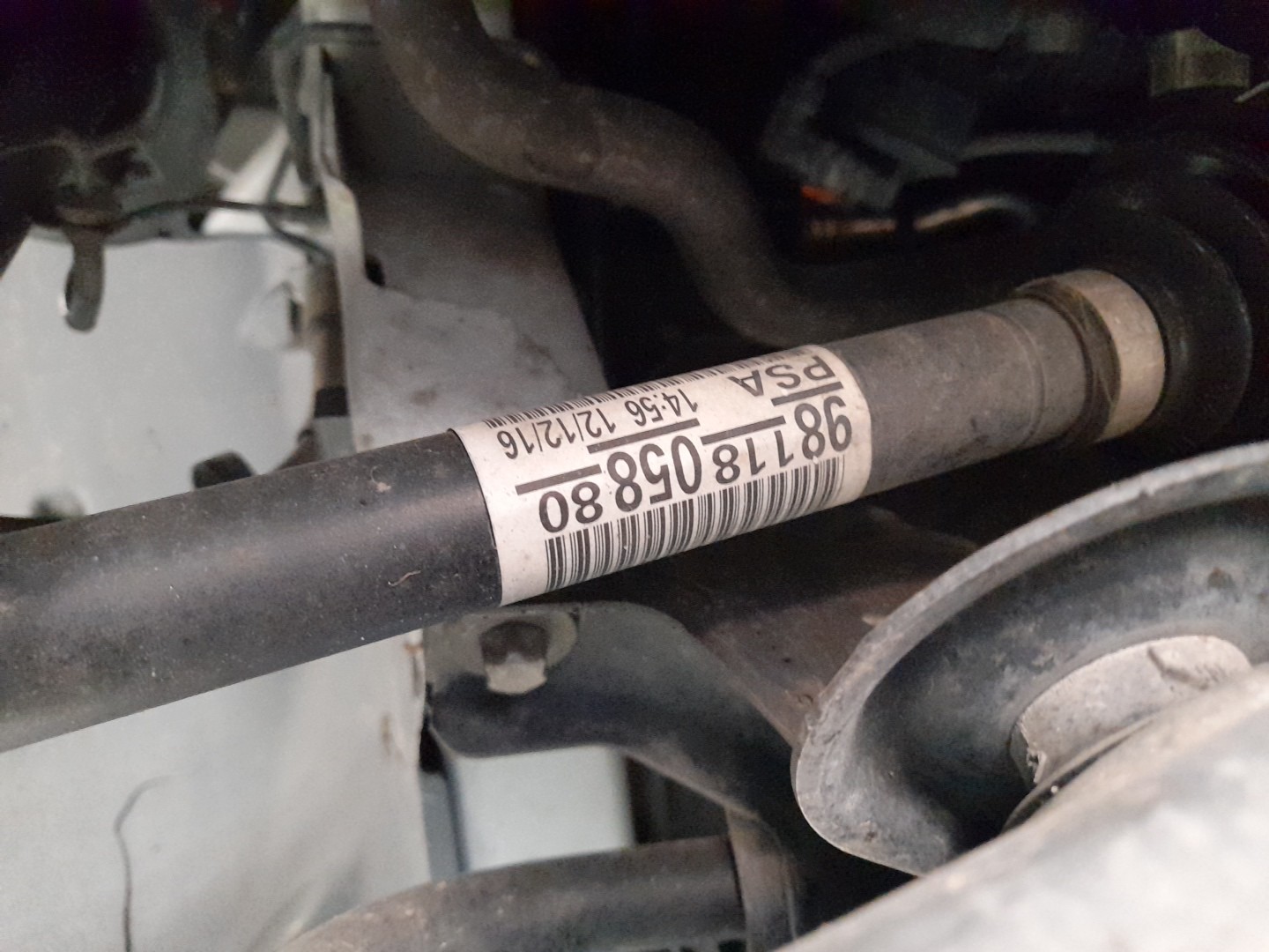 Transmission avant Droite PEUGEOT 2008 I (CU_) Imagem-2
