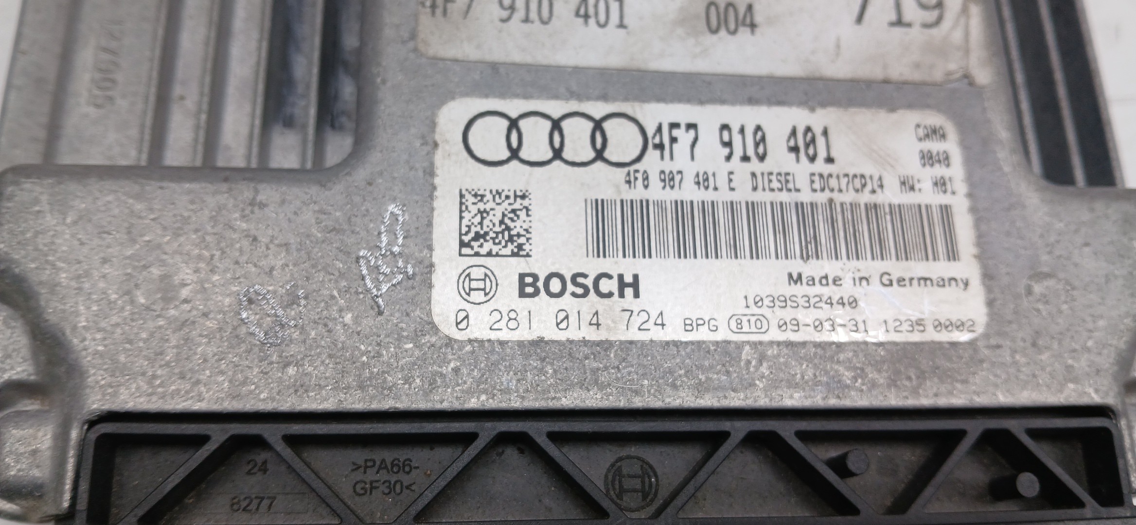 Calculateur /  Unité de contrôle moteur AUDI A6 (4F2, C6) Imagem-3