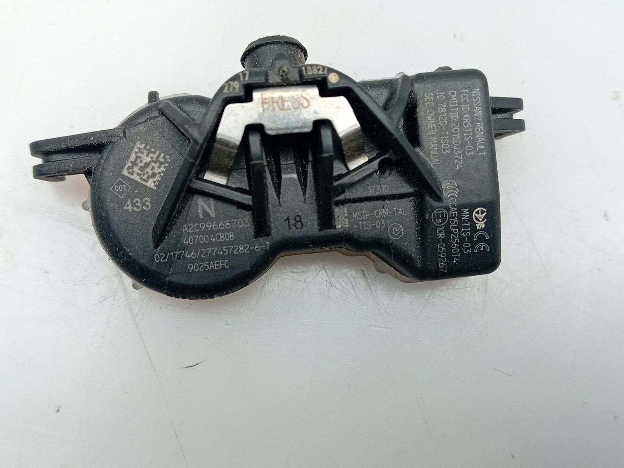 Sensor de presión de neumáticos RENAULT Megane IV (B9A/M_) Imagem-3